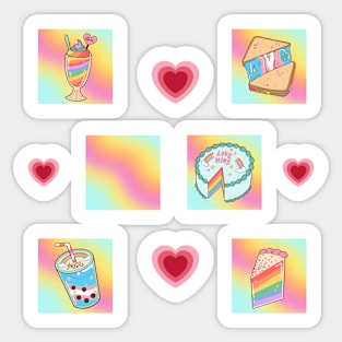 Sweets Pink Pastel Sticker